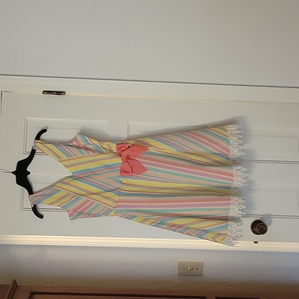 Rare editions rainbow dress size 16